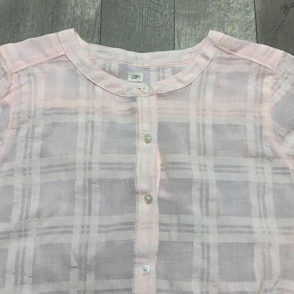 Womens Ann Taylor LOFT The Softened Shirt‎ - Picture 5 of 6